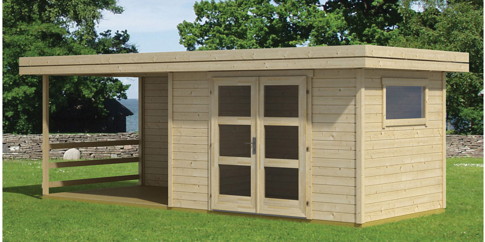 Vente abris de jardin en bois
