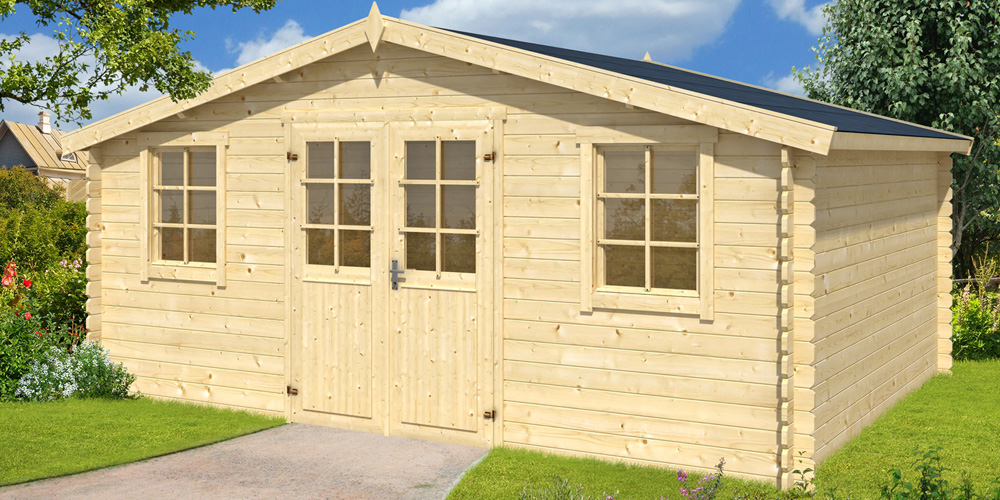 Cabanon en bois 20m2

