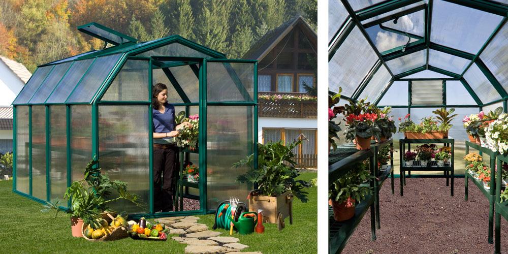 Serre de jardin 6m2
