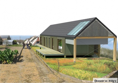 Cabane de jardin voisin
