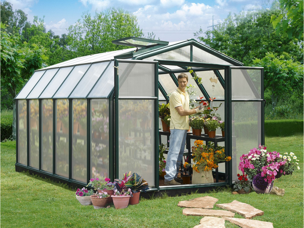 Serre de jardin 10m2 polycarbonate

