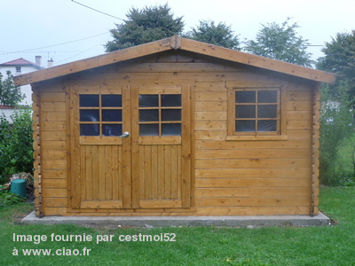 Cabane de jardin bricolage
