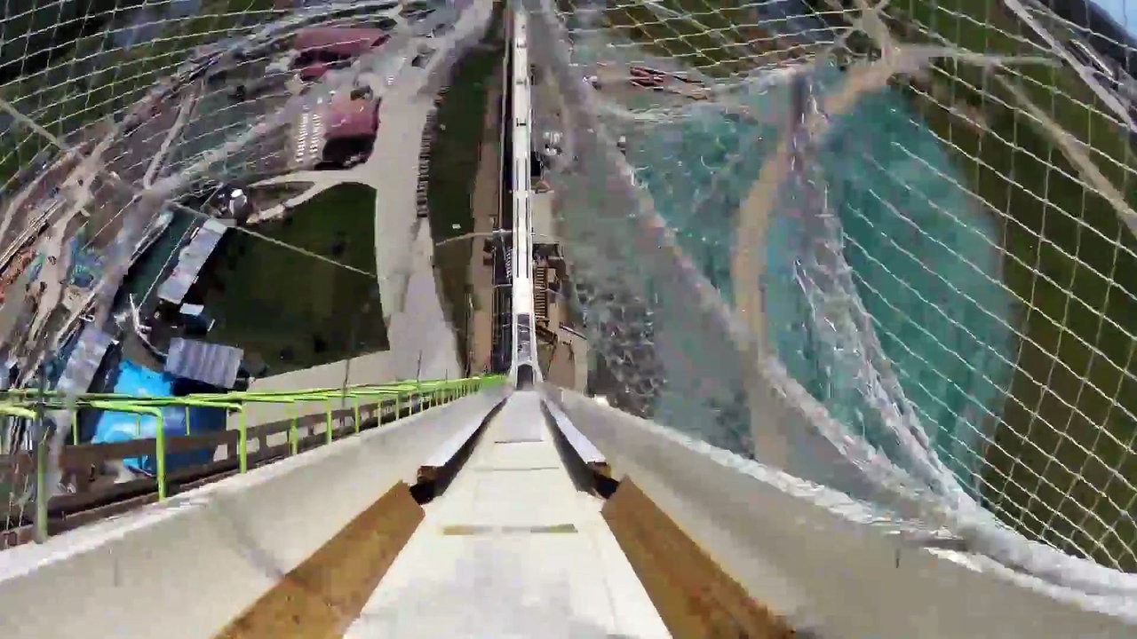 Le toboggan le plus rapide du monde
