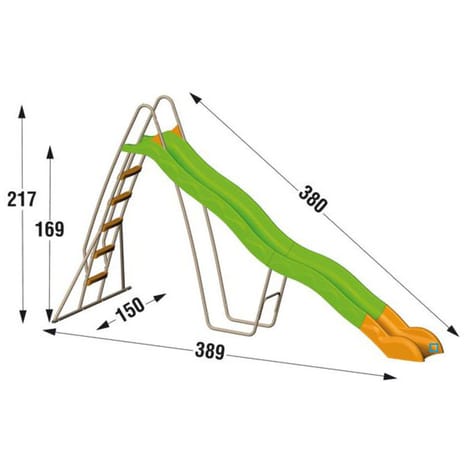Toboggan 80 cm
