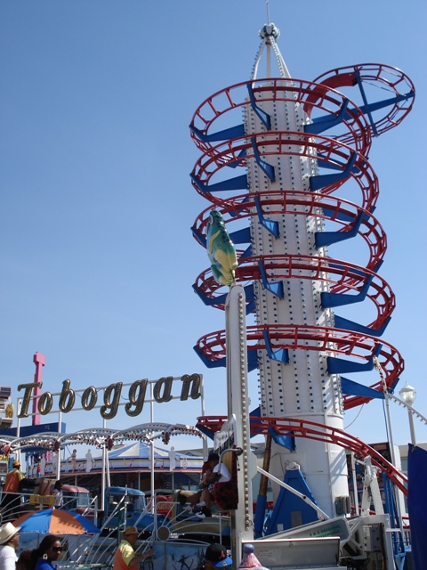 Toboggan raide
