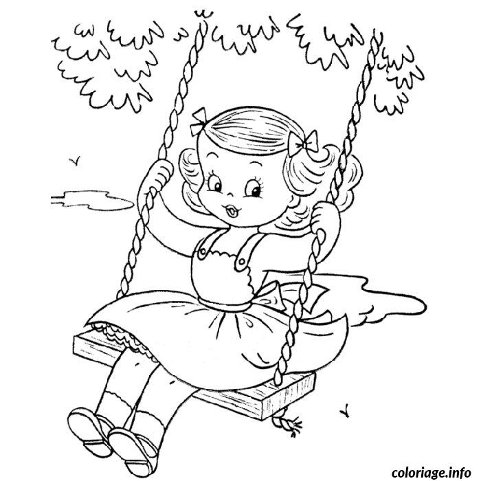 Balançoire dessin
