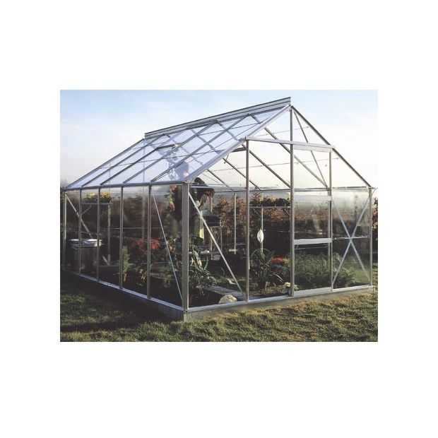 Serre de jardin verre trempé 10m2
