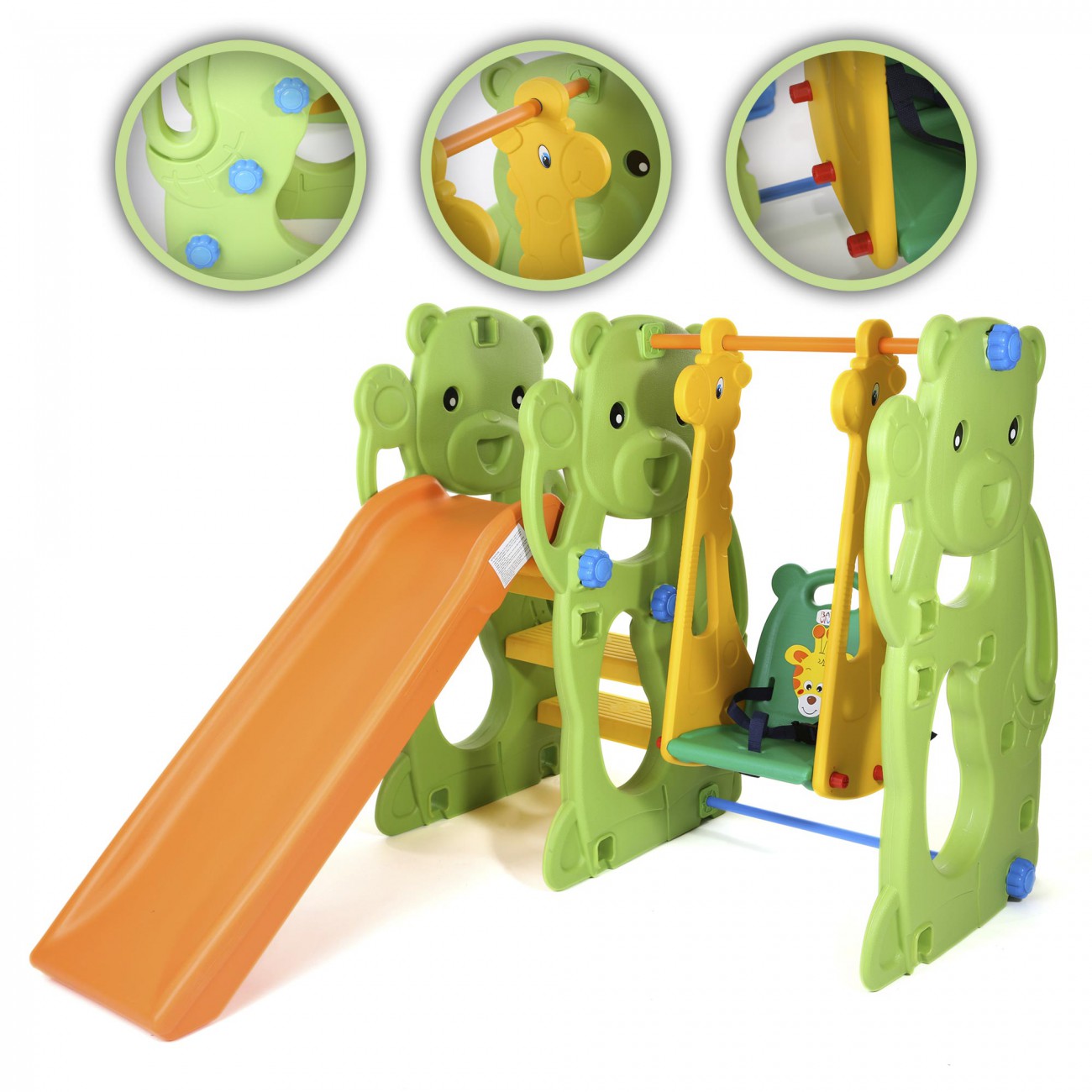 Balancoire toboggan bebe
