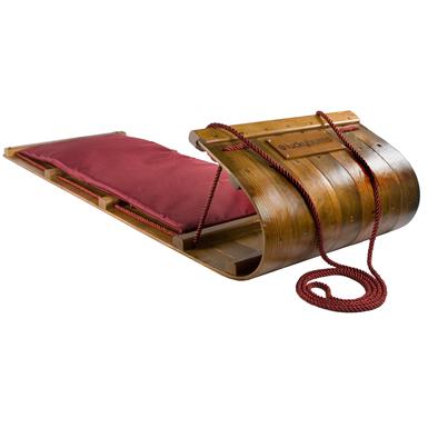 6 foot wooden toboggan
