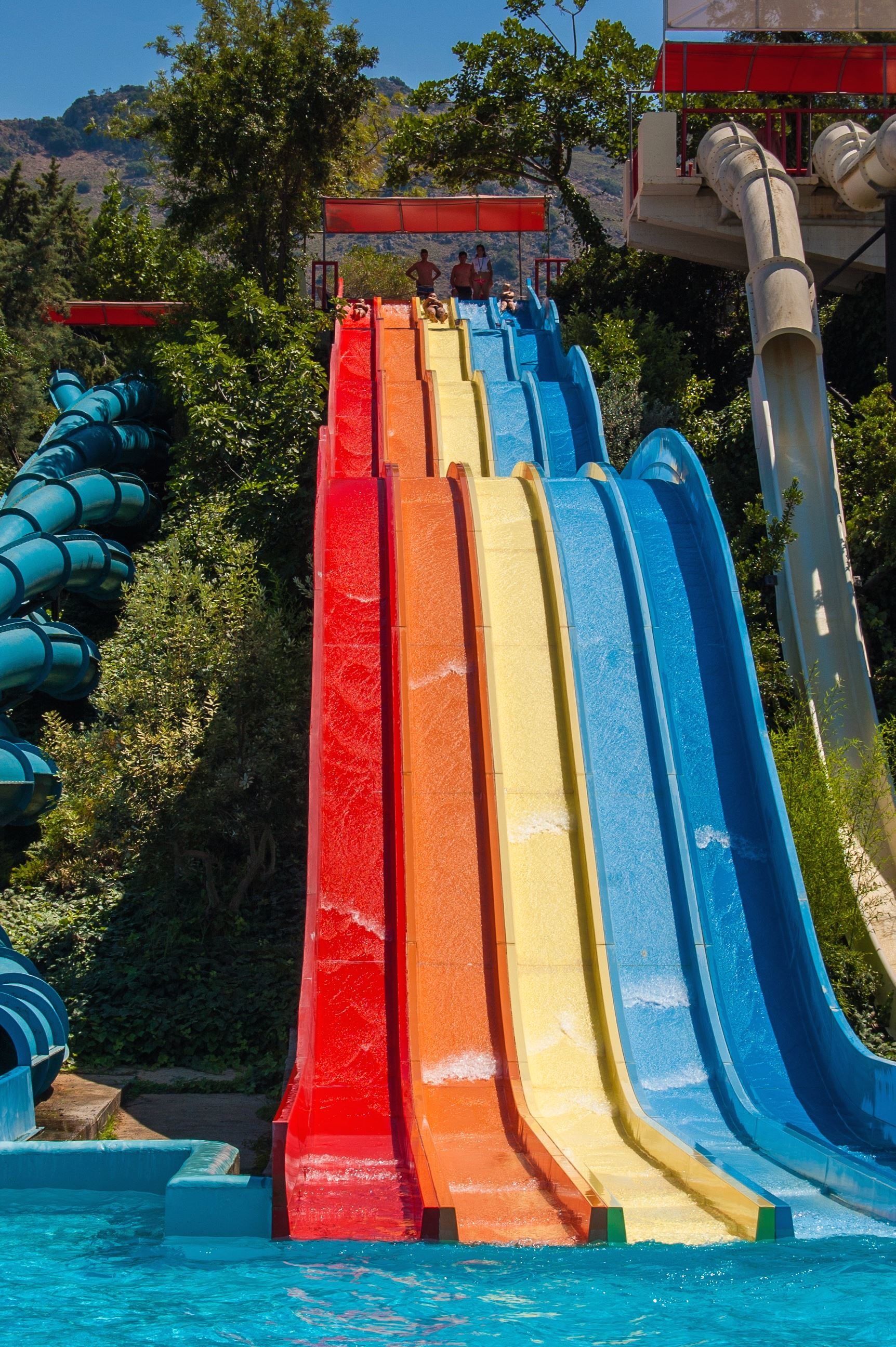 Toboggan eau
