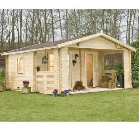 Cabane de jardin habitable
