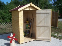 Mini chalet de jardin
