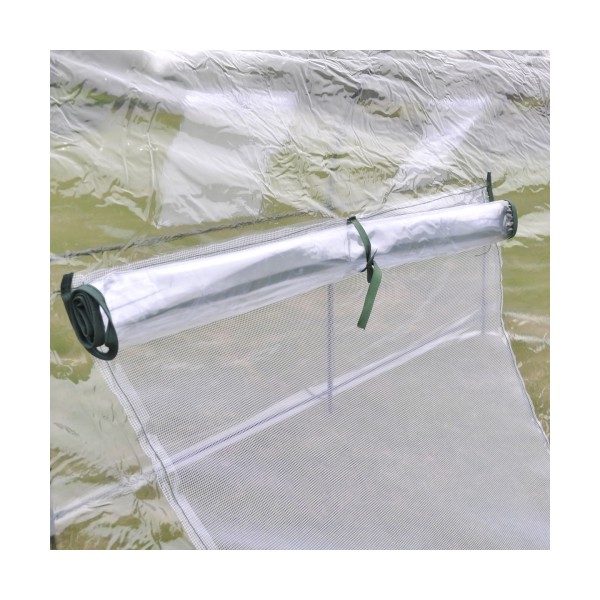 Serre de jardin transparente
