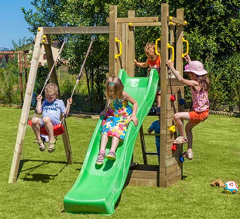 Balançoire jeux jardin
