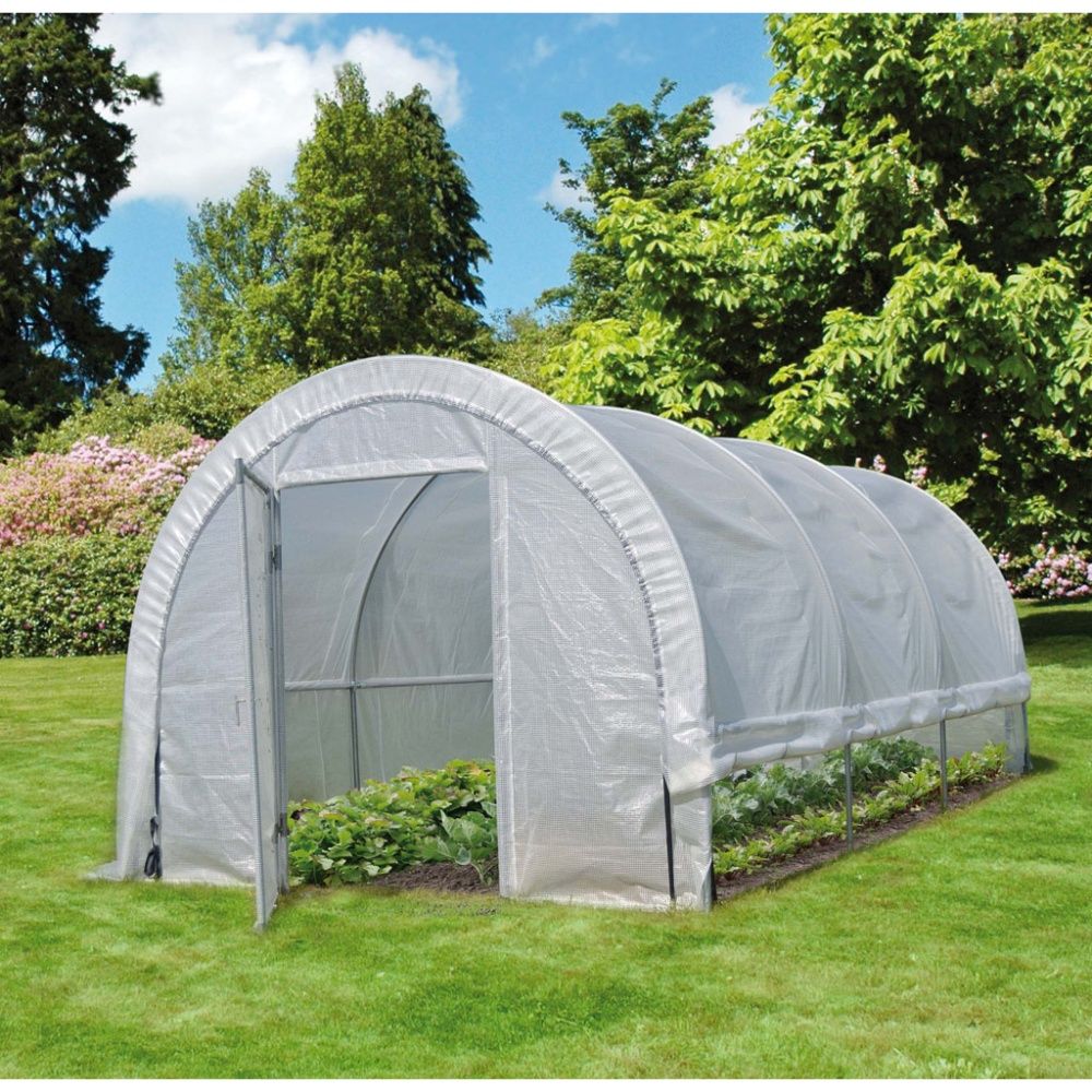 Serre jardin tunnel
