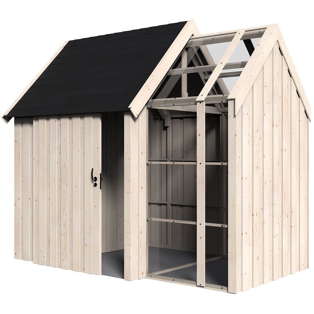 Cabane de jardin serre
