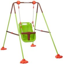 Siege balancoire bebe vert
