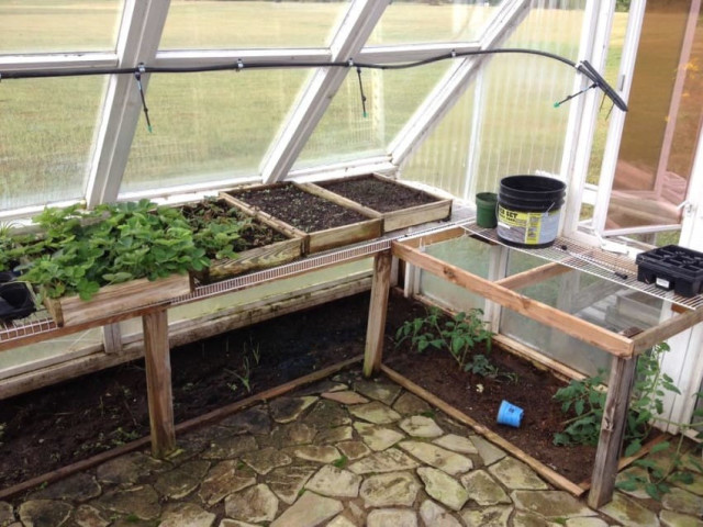 Serre de jardin recuperation
