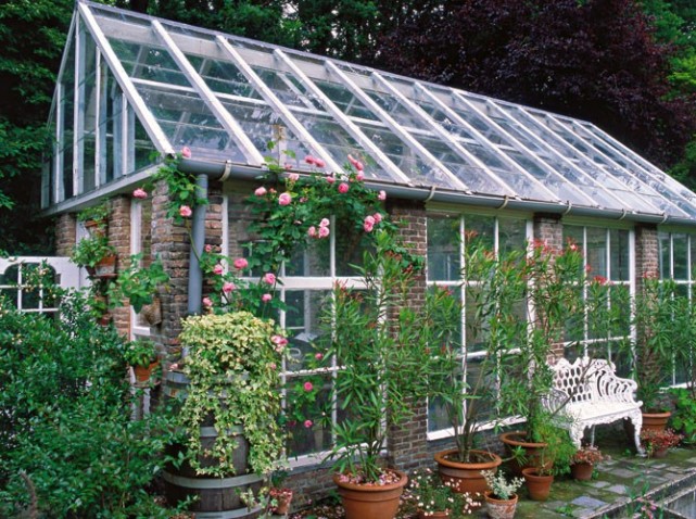 Serre de jardin merville
