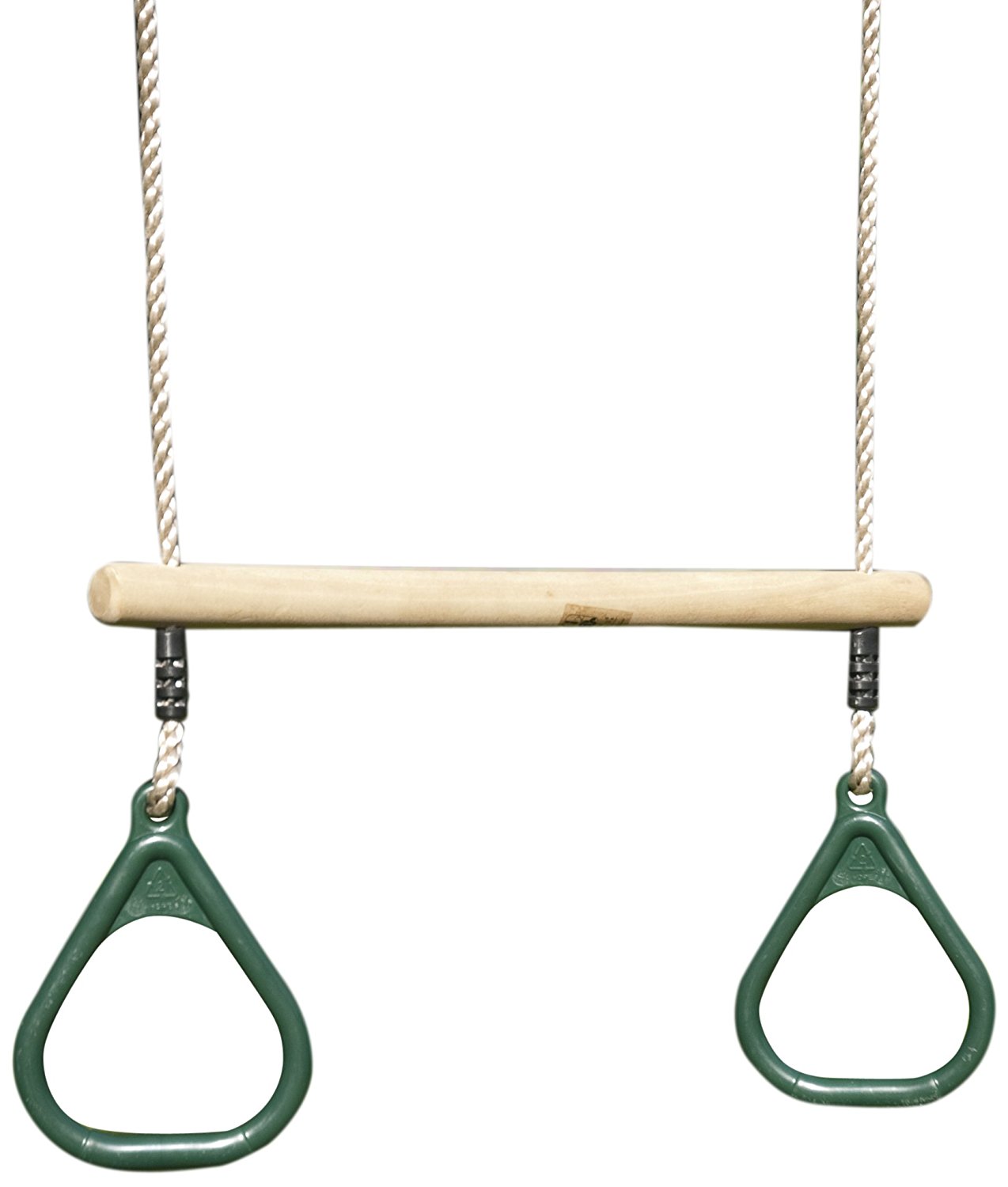 Balancoire trapeze bois
