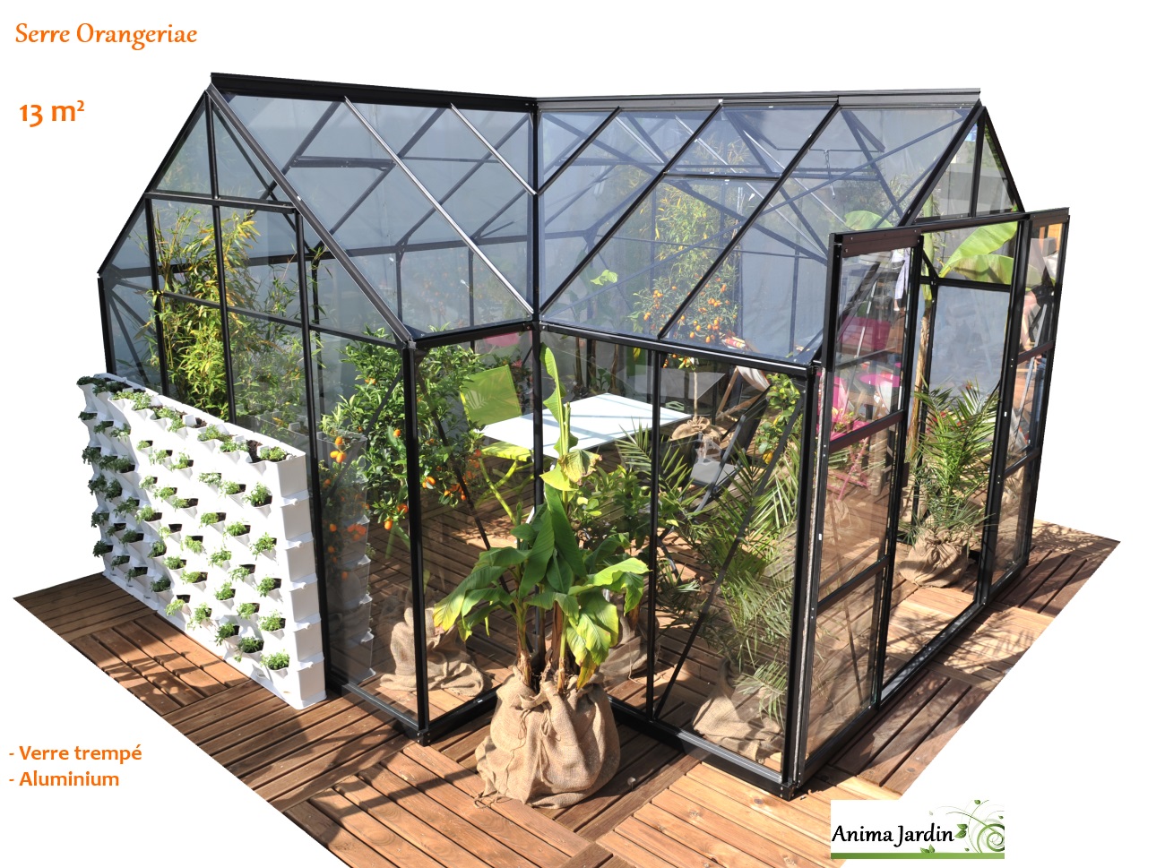 Serre de jardin 77

