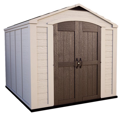 Brico abri de jardin en bois
