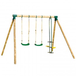 Balancoire avec toboggan gifi
