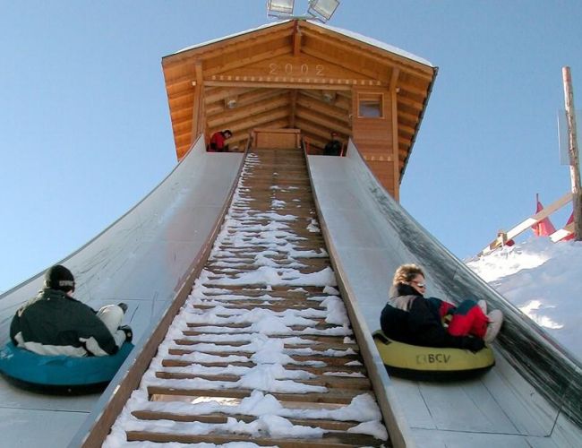 Toboggan park
