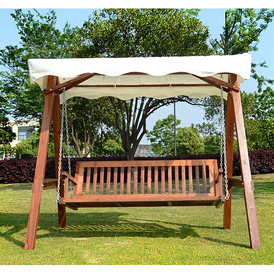 Balancoire de jardin 3 places
