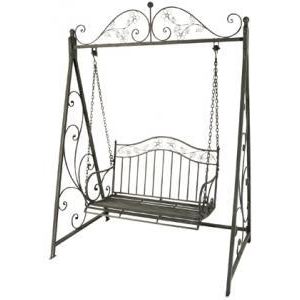 Balancoire au jardin
