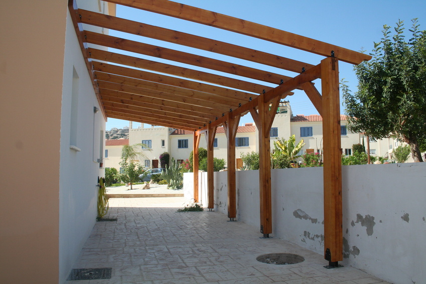 Abri terrasse bois
