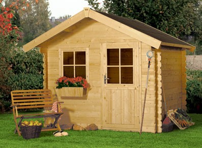 Petit chalet en bois pour jardin
