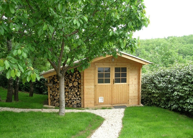 Jardin cabane
