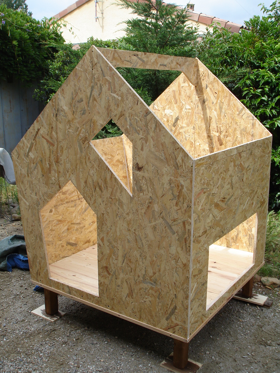 Cabane de jardin osb
