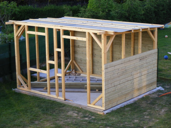 Construire abri de jardin
