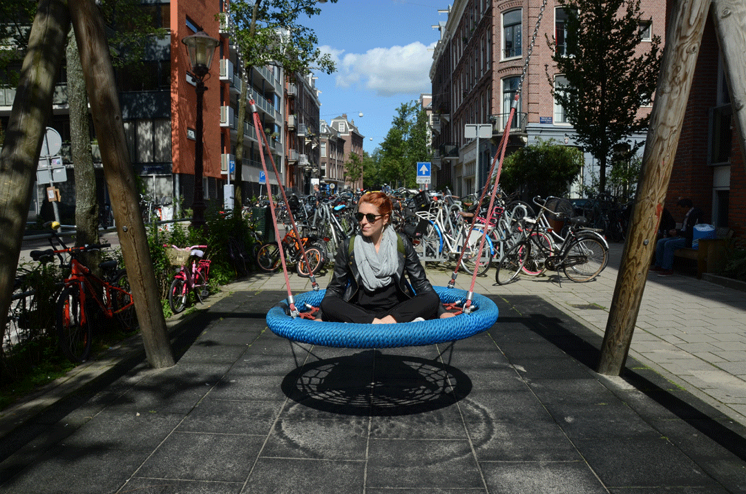 Coffeeshop amsterdam balancoire
