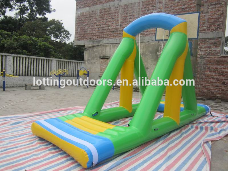 Toboggan flottant
