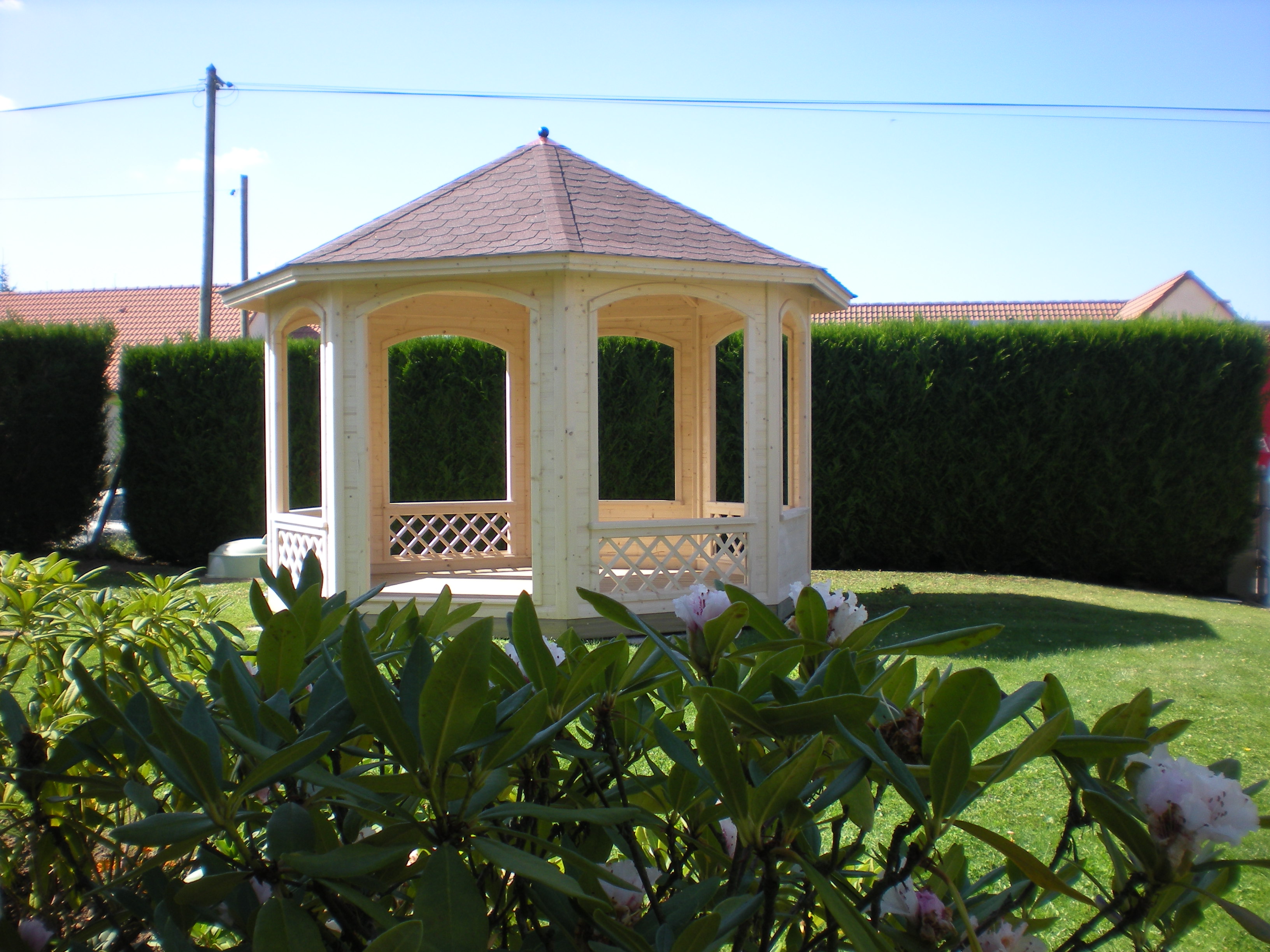 Abri de jardin kiosque
