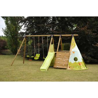 Balancoire bois professionnelle
