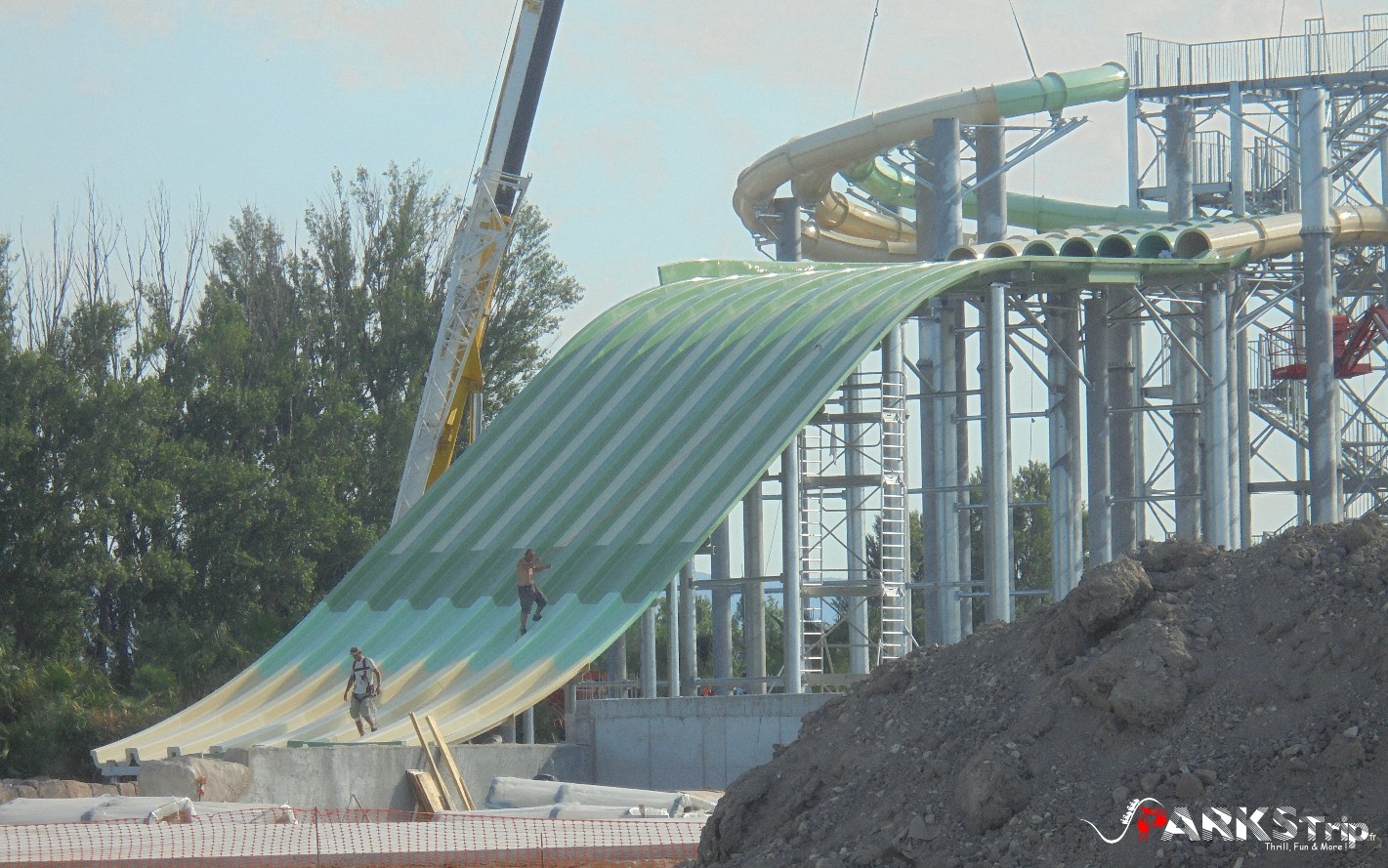 Toboggan monteux
