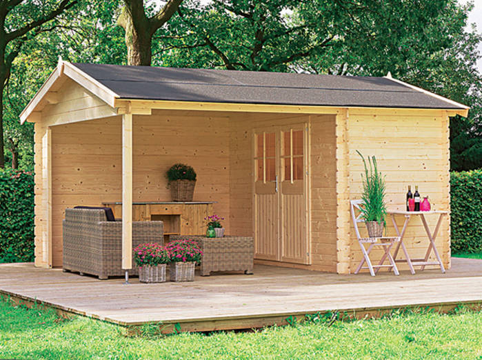 Cabane de jardin vintage
