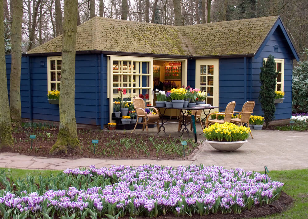 Cabane de jardin mobile
