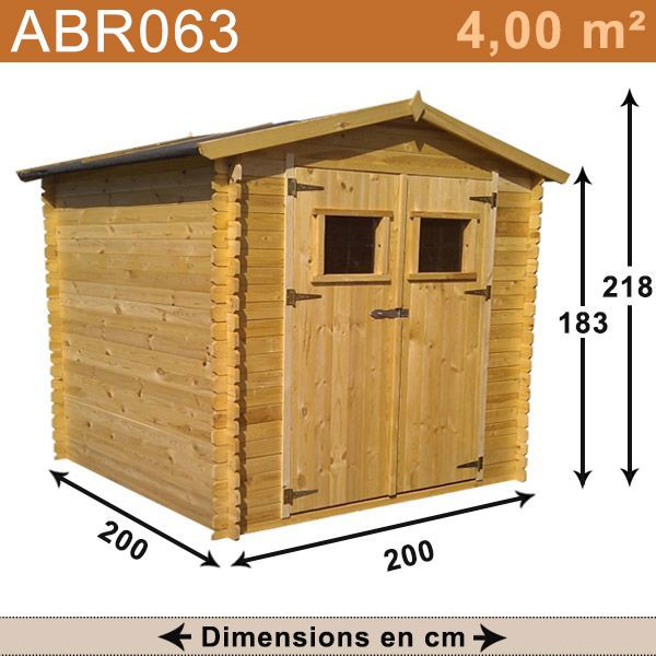 Abri de jardin 63
