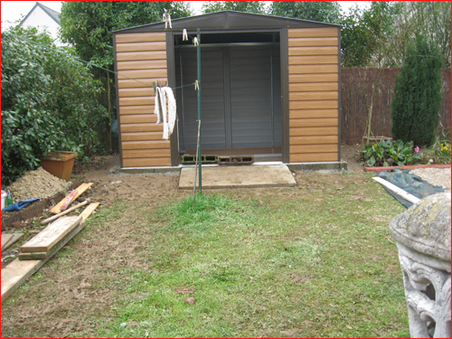 Cabane de jardin zen
