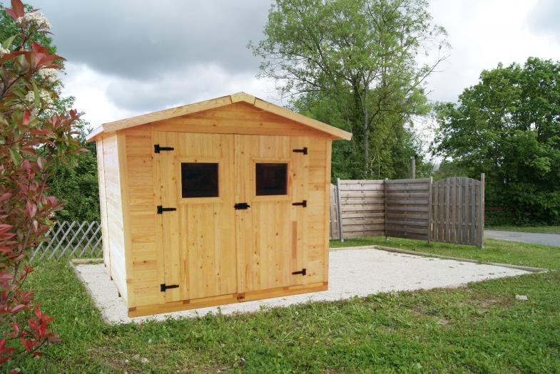 Abri de jardin en bois pas cher
