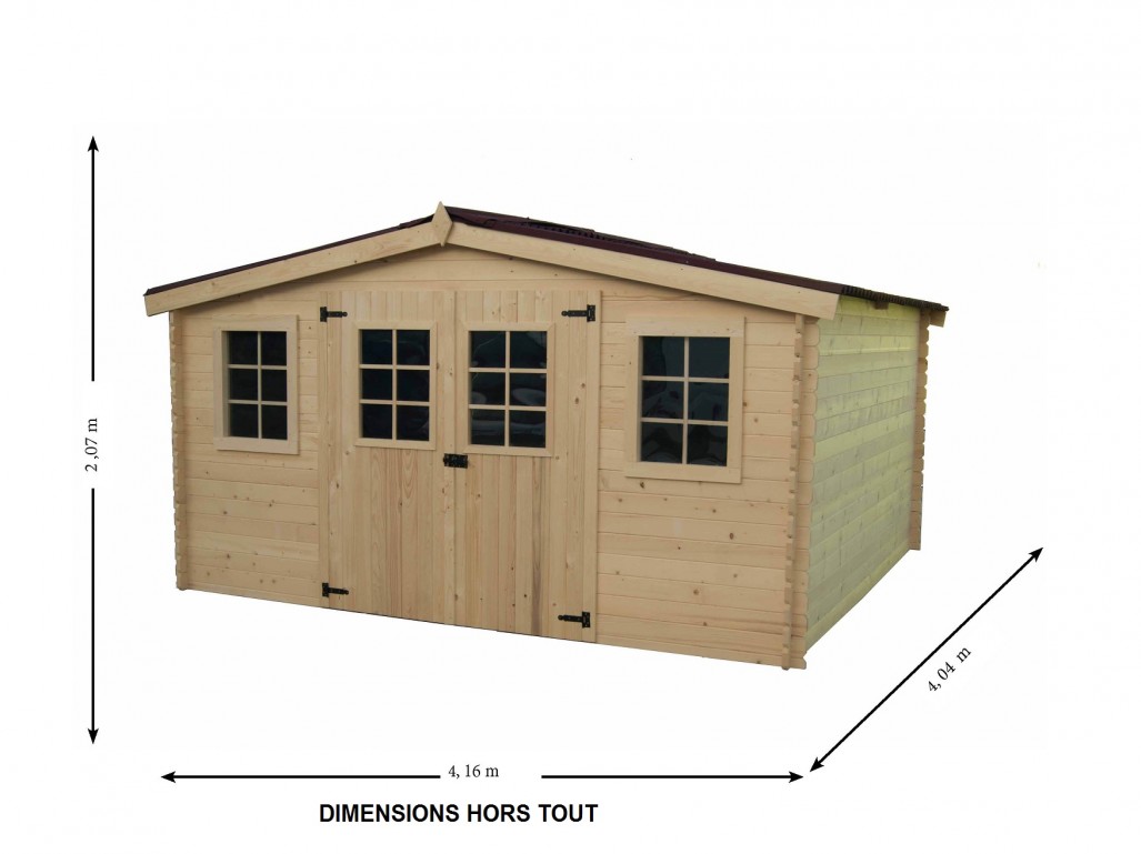 Abri de jardin 20m2 occasion

