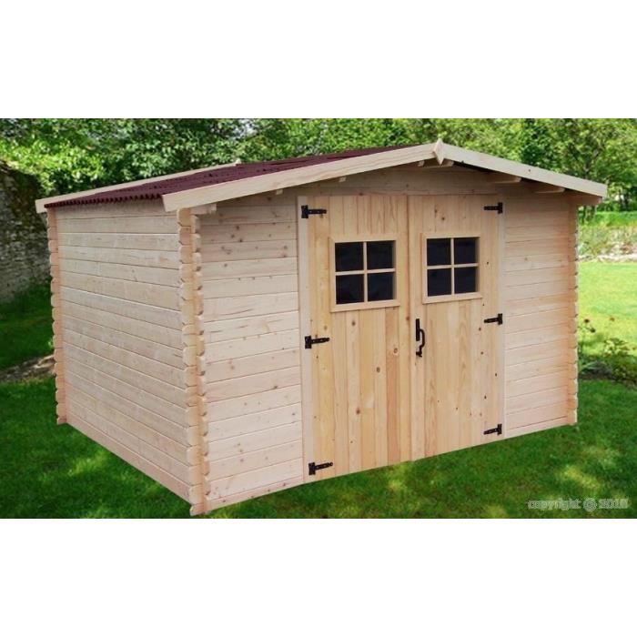 Abri de jardin 3 x 3
