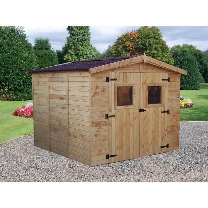 Chalet bois 10m2
