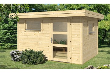 Chalet en bois de jardin
