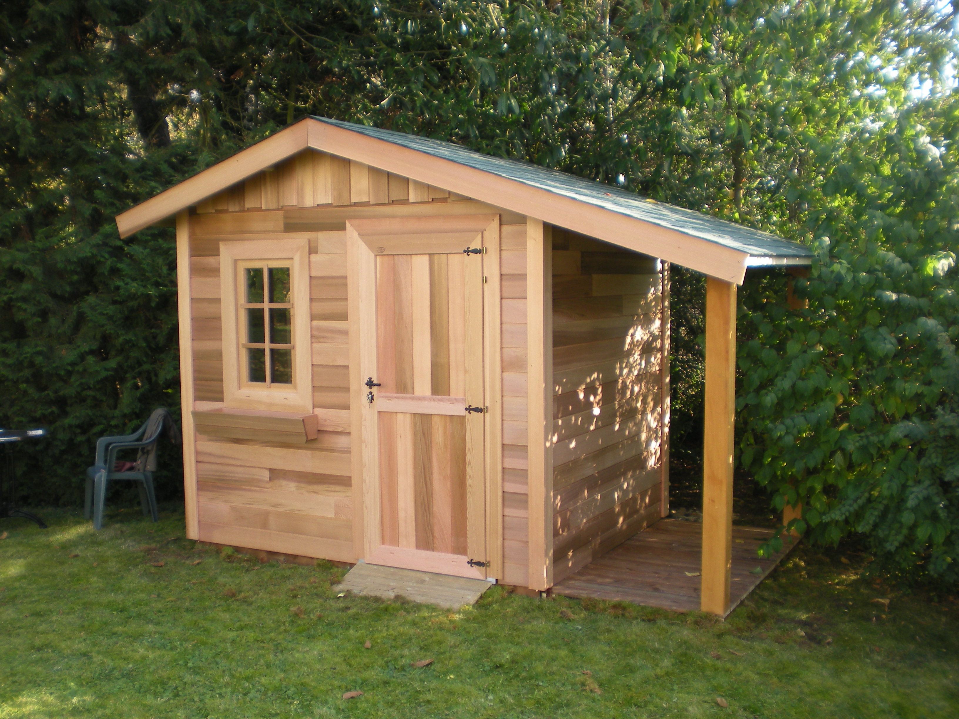 Abri de jardin bois solde
